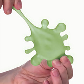 Детская игрушка антистресс "Релакс Всплекс" NeeDoh SPLND(Green). Изображение №3