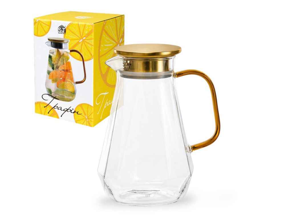 Графін 1,5л Citrus 767-33 ТМ SNT Графін 1,5л Citrus 767-33 ТМ SNT