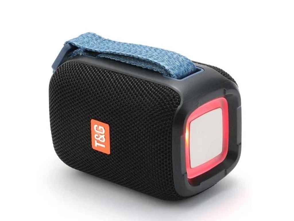 Портативна колонка Bluetooth TG339 з RGB підсвічуванням, speakerphone, радіо, black ТМTG Портативна колонка Bluetooth TG339 з RGB підсвічуванням, speakerphone, радіо, black ТМTG