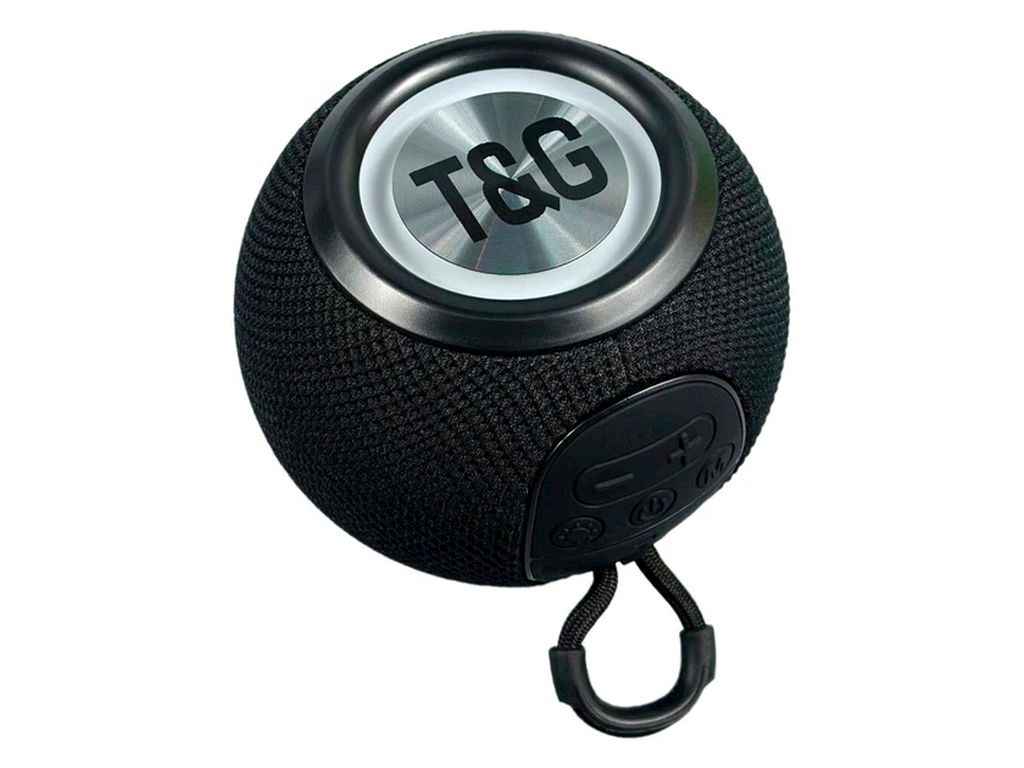 Портативна колонка Bluetooth TG337 з RGB підсвічуванням, speakerphone, радіо, black ТМTG Портативна колонка Bluetooth TG337 з RGB підсвічуванням, speakerphone, радіо, black ТМTG