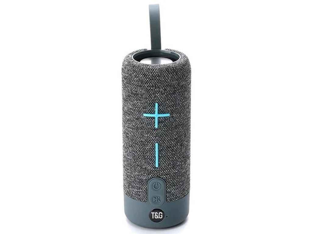 Портативна колонка Bluetooth TG619C з RGB підсвічуванням, speakerphone, радіо, grey ТМTG Портативна колонка Bluetooth TG619C з RGB підсвічуванням, speakerphone, радіо, grey ТМTG