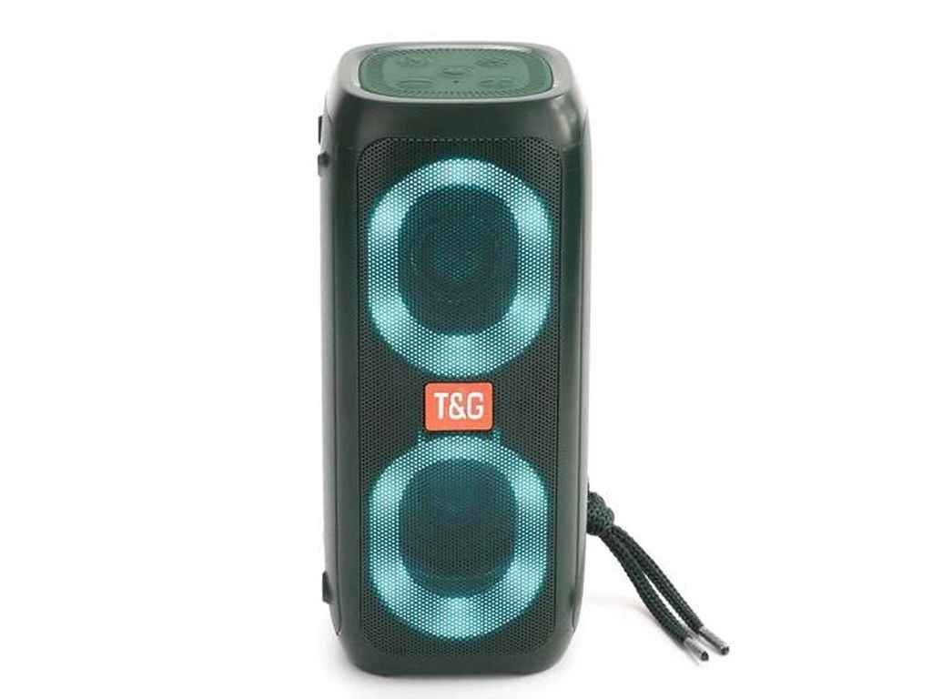 Портативна колонка Bluetooth TG333, з функцією speakerphone, радіо, green ТМTG Портативна колонка Bluetooth TG333, з функцією speakerphone, радіо, green ТМTG