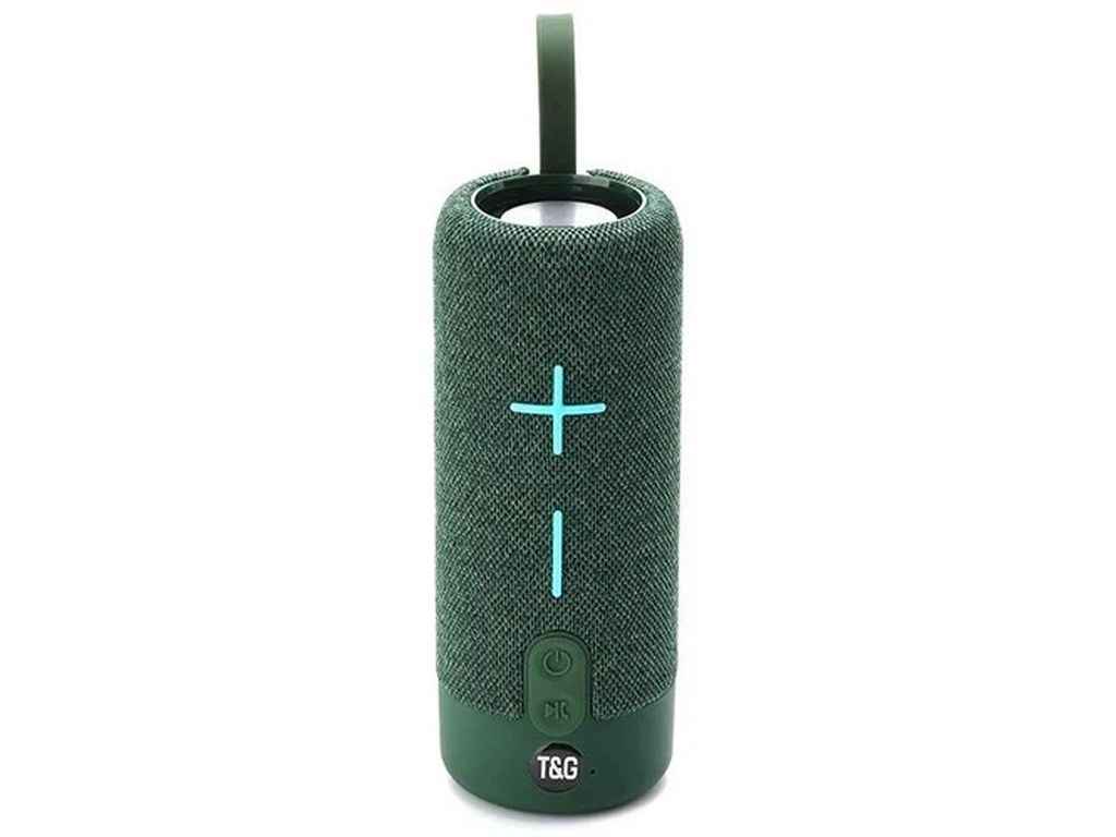 Портативна колонка Bluetooth TG619C з RGB підсвічуванням, speakerphone, радіо, green ТМTG Портативна колонка Bluetooth TG619C з RGB підсвічуванням, speakerphone, радіо, green ТМTG