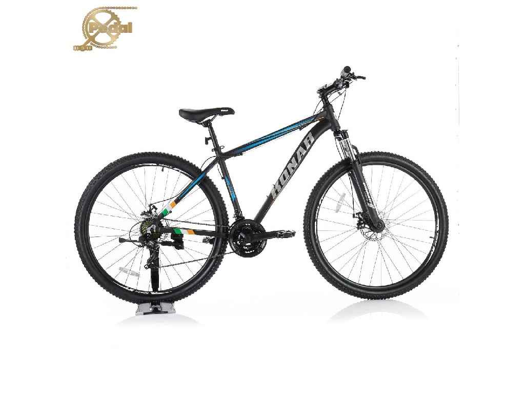 Велосипед 29 KА рама 19 (24 sp) кол. Matt Black/Blue/Gyay ТМ KONAR Велосипед 29 KА рама 19 (24 sp) кол. Matt Black/Blue/Gyay ТМ KONAR