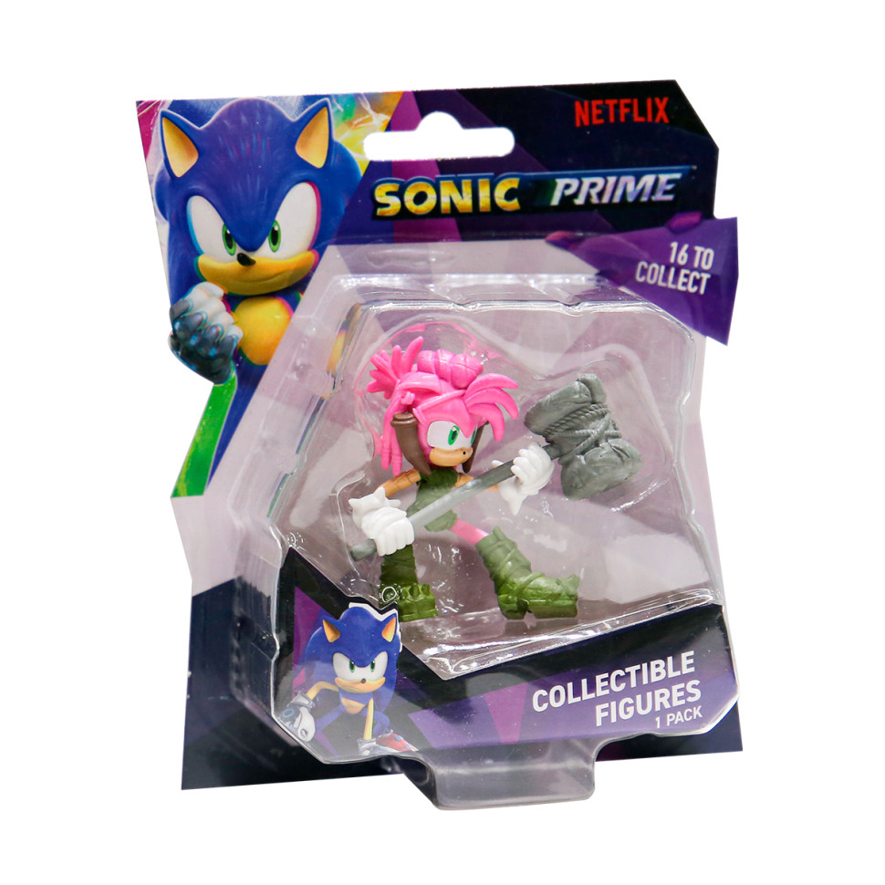Ігрова фігурка Емі зі зброєю Sonic Prime SON2010D, 6,5 см Ігрова фігурка Емі зі зброєю Sonic Prime SON2010D, 6,5 см