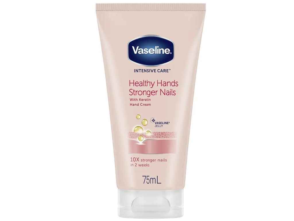 Крем для рук і нігтів 75мл INTENSIVE CARE з Кератином ТМ VASELINE Крем для рук і нігтів 75мл INTENSIVE CARE з Кератином ТМ VASELINE