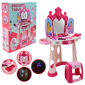 Ігровий набір Трюмо Dressing Table 1195 з аксесуарами, світло, музика. Зображення №2