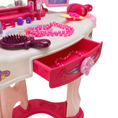 Ігровий набір Трюмо Dressing Table 1195 з аксесуарами, світло, музика. Зображення №4