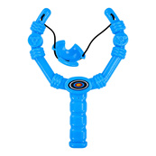 Детская Рогатка XG88-23(Blue) 3 мягких шарика, в сетке. Изображение №2