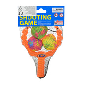 Дитяча Рогатка XG88-23(Orange) 3 м'які кульки, в сітці. Зображення №4
