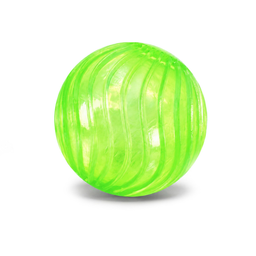 Дитячий м'яч Пострибунчик Диско PR2516(Green), що світиться, 6,5 см Дитячий м'яч Пострибунчик Диско PR2516(Green), що світиться, 6,5 см