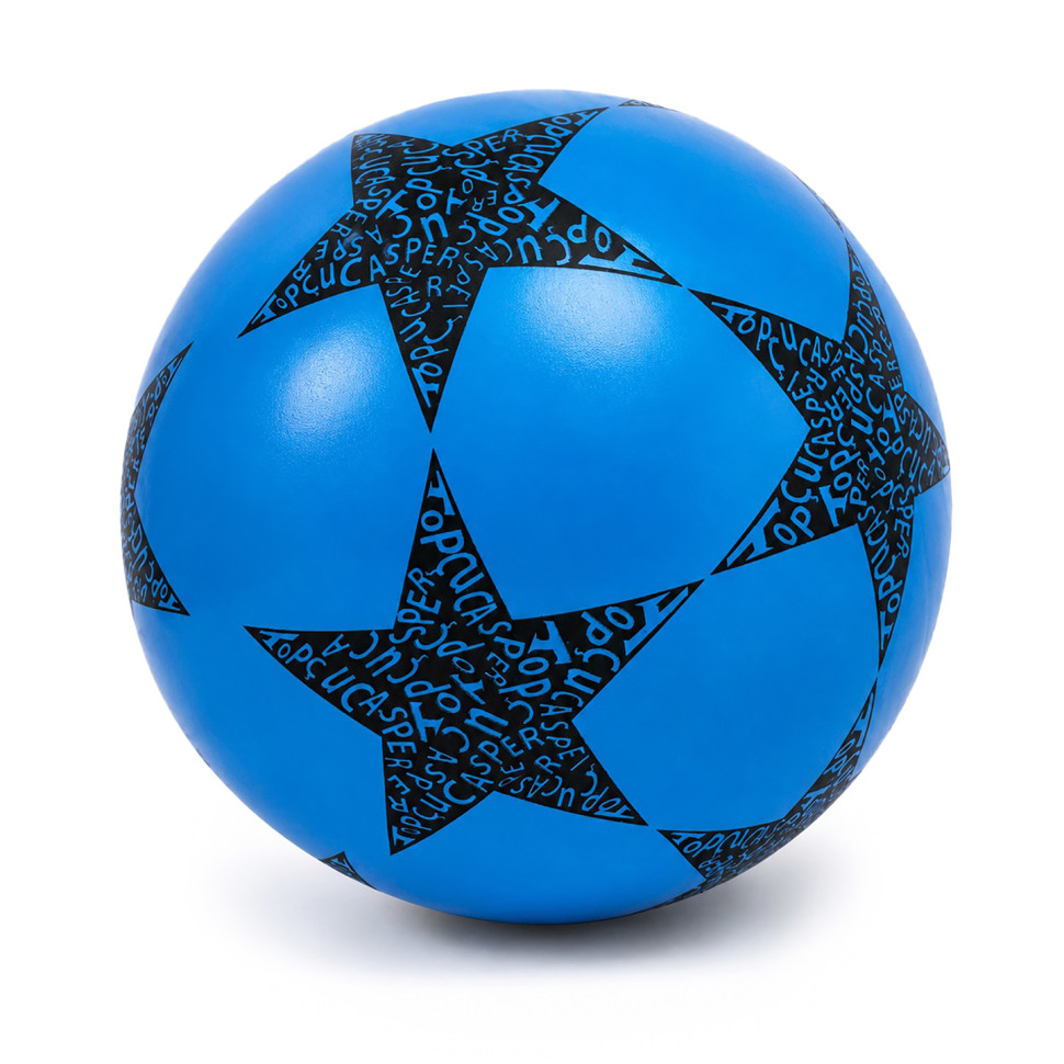 Детский резиновый мяч Звезда RB20302(Blue) 60 грамм, диаметр 18 см Детский резиновый мяч Звезда RB20302(Blue) 60 грамм, диаметр 18 см
