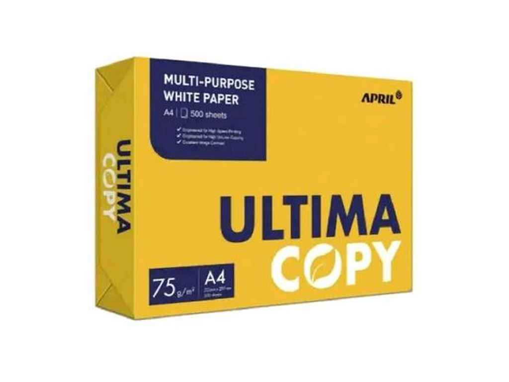 Папір білий А4 500арк. (APRIL) ТМ ULTIMA COPY Папір білий А4 500арк. (APRIL) ТМ ULTIMA COPY