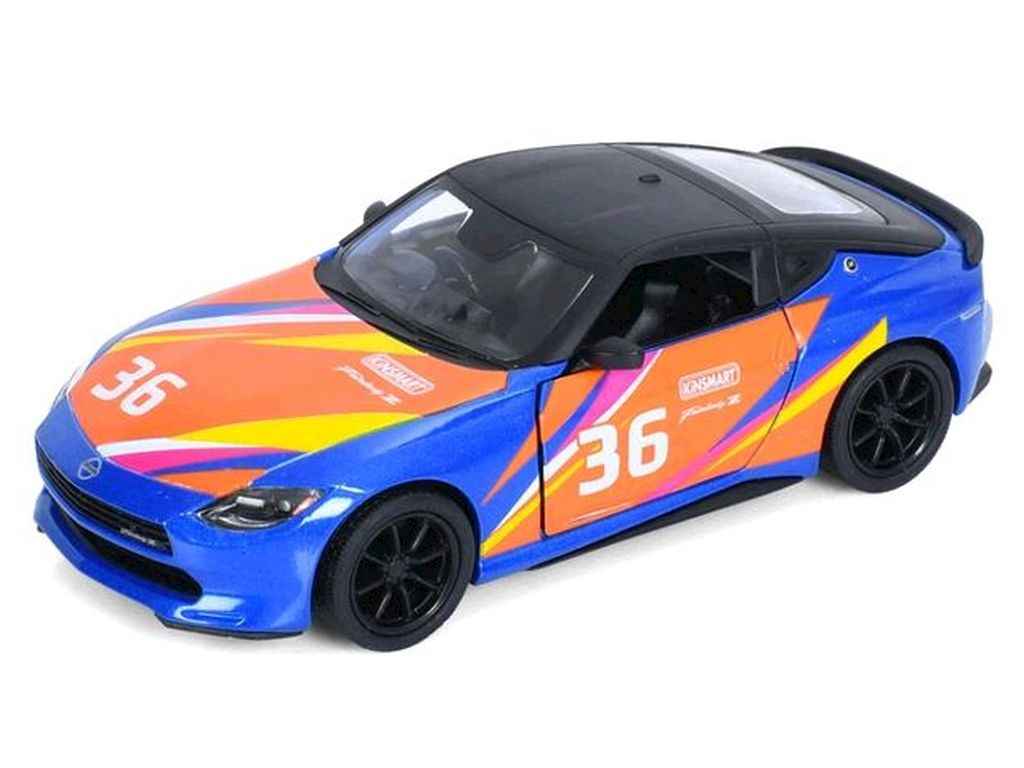 Машина KT5443WF метал, інерція, 1:36, відч. двері, 12см синьо-помаранчевий ТМ KINSMART Машина KT5443WF метал, інерція, 1:36, відч. двері, 12см синьо-помаранчевий ТМ KINSMART