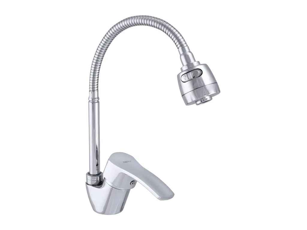 Змішувач на мийку хром YUB 279 REFLECTOR ТМ ZERIX Змішувач на мийку хром YUB 279 REFLECTOR ТМ ZERIX