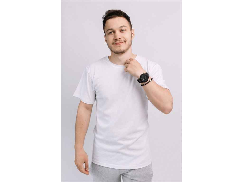Футболка чоловіча арт.080 р.6XL білий ТМ OSM Футболка чоловіча арт.080 р.6XL білий ТМ OSM