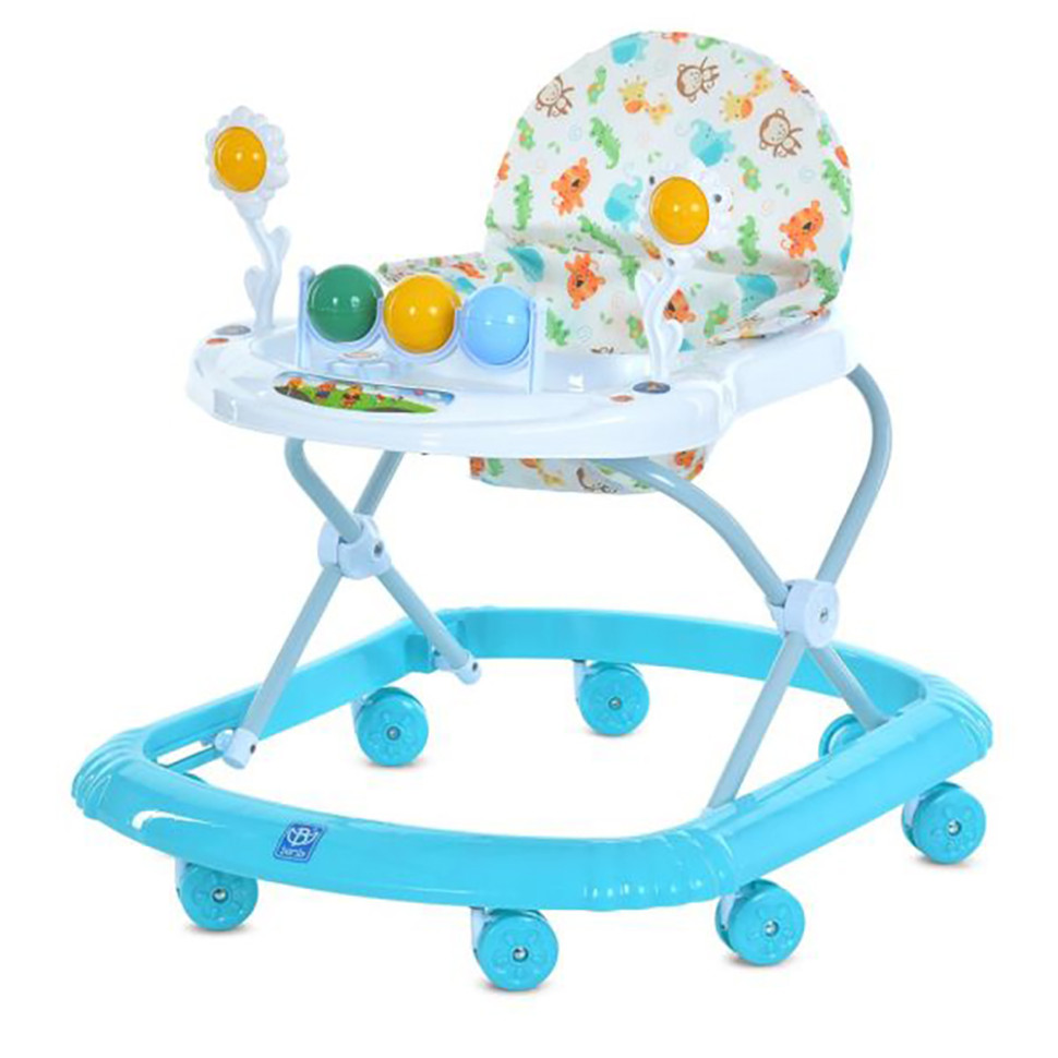 Дитячі Ходунки M 5033-1(Turquoise) з музикою, колеса 8 шт Дитячі Ходунки M 5033-1(Turquoise) з музикою, колеса 8 шт