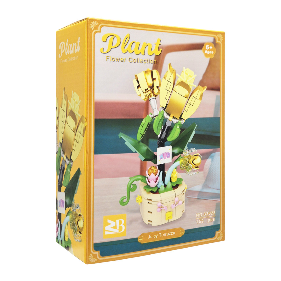 Детский конструктор Plant Flower Collection 33023, 152 детали Детский конструктор Plant Flower Collection 33023, 152 детали
