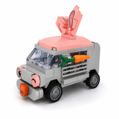 Дитячий конструктор Bunny Bus BB121E-A серії "Animal Bus", 104 деталі. Зображення №2