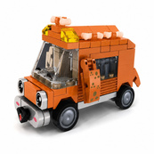 Детский конструктор Puppy Bus BB121E-B серии "Animal Bus", 110 деталей. Изображение №2