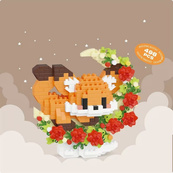 Дитячий конструктор Лисичка 8983 серії "Cute Moon", 498 деталей. Зображення №2
