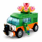 Детский конструктор Parrot Bus BB121E-I серии "Animal Bus", 103 детали. Изображение №2