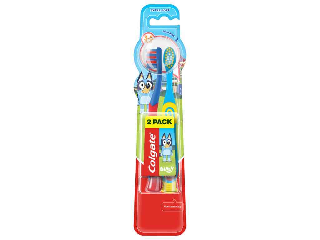 Зубна щітка Дитяча 3-5 років супер М’яка 2шт ТМ COLGATE Зубна щітка Дитяча 3-5 років супер М’яка 2шт ТМ COLGATE