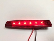 Габарит - червоний - 100х10мм - 12/24V Led 6 діодів - "MRT-104" - K-022 (5шт). Зображення №2
