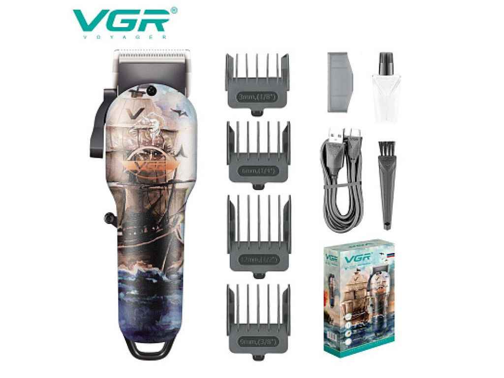 Машинка для пiдстригання Акумулятор V-690 ТМ VGR Машинка для пiдстригання Акумулятор V-690 ТМ VGR