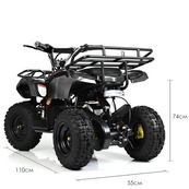 Дитячий електромобіль Квадроцикл Bambi HB-EATV800N-19 V3 до 65 кг. Зображення №3 Дитячий електромобіль Квадроцикл Bambi HB-EATV800N-19 V3 до 65 кг. Зображення №3