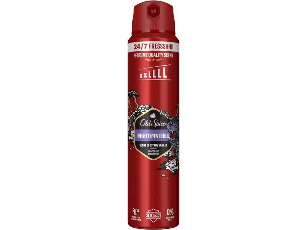 Дезодорант-спрей 250мл Night Power ТМ OLD SPICE Дезодорант-спрей 250мл Night Power ТМ OLD SPICE