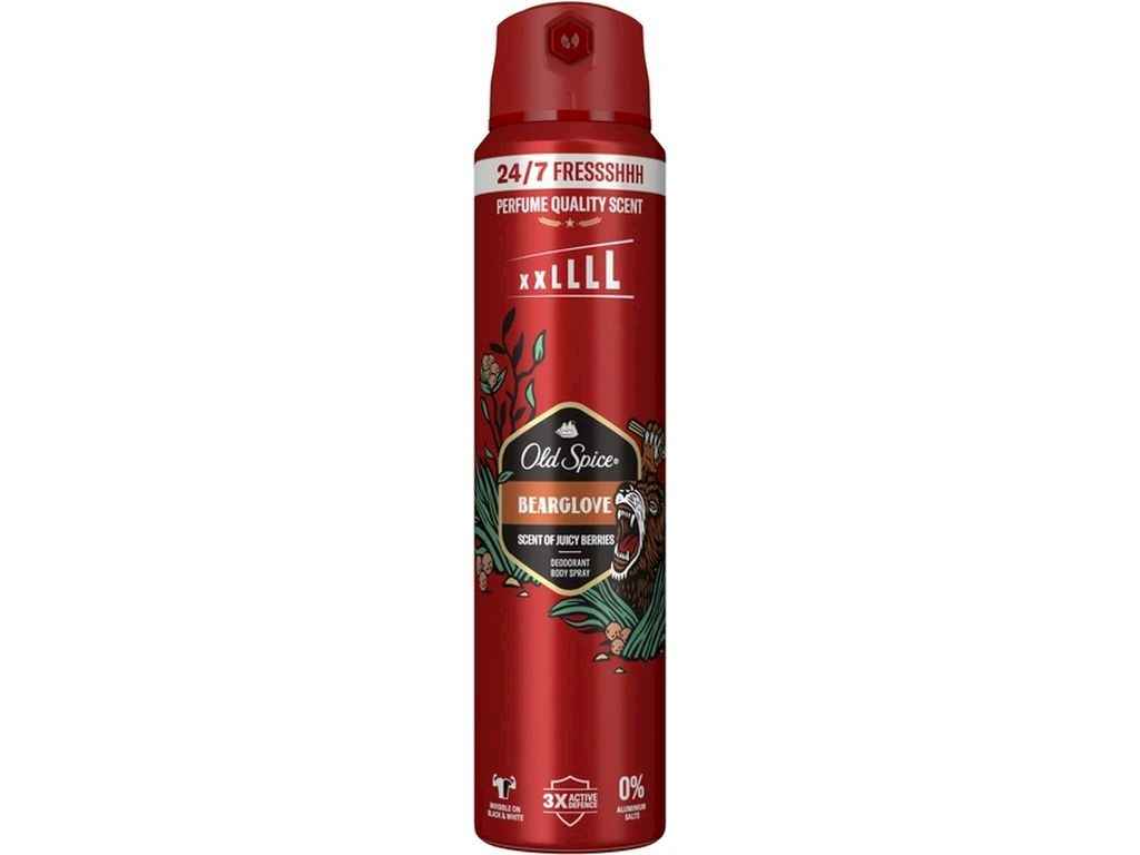 Дезодорант-спрей 250мл Bearglove ТМ OLD SPICE Дезодорант-спрей 250мл Bearglove ТМ OLD SPICE