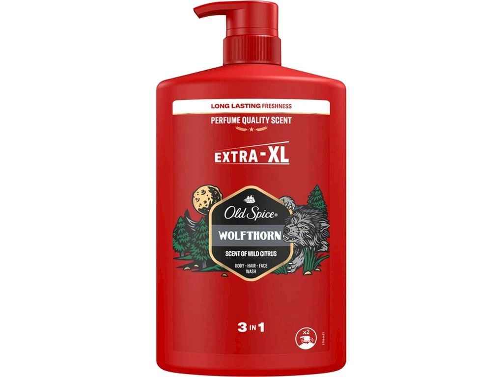 Гель-шампунь для душу 1л Wolfthorn ТМ OLD SPICE Гель-шампунь для душу 1л Wolfthorn ТМ OLD SPICE