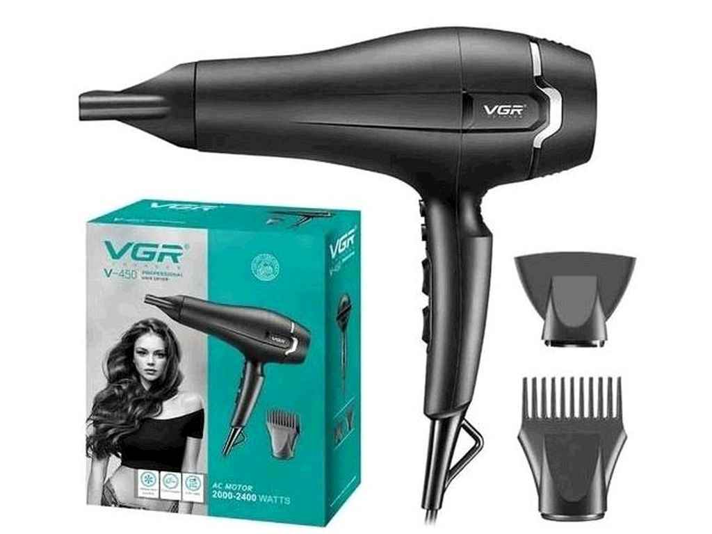 Фен 2000-2400Вт V-450 ТМ VGR Фен 2000-2400Вт V-450 ТМ VGR