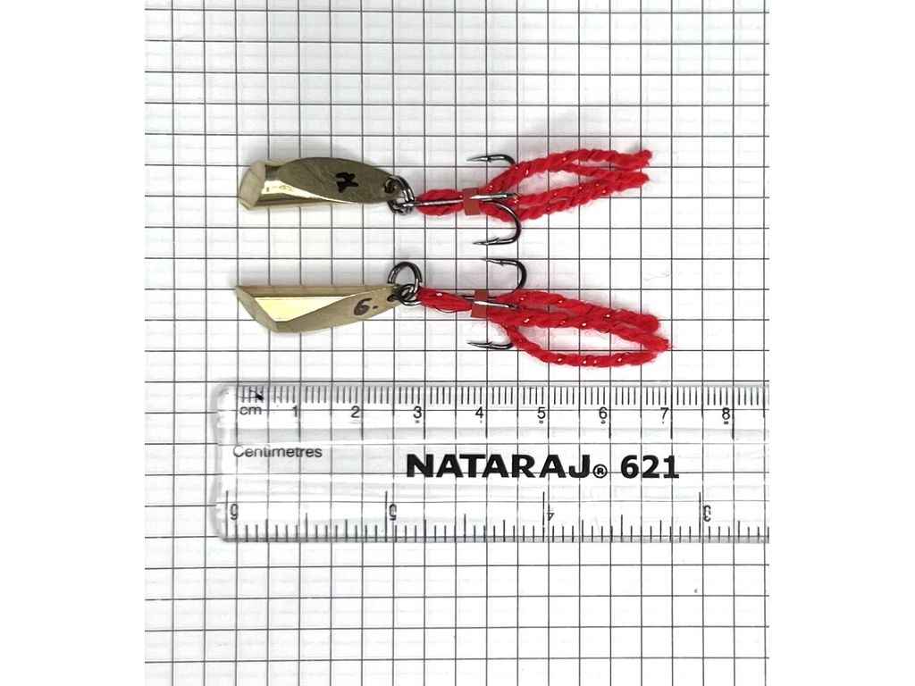 Блешня Грушка 7г золото латунь ТМ HARPOON Блешня Грушка 7г золото латунь ТМ HARPOON