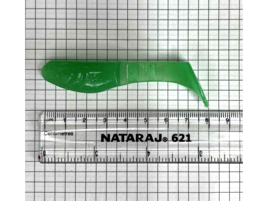 Силіконова приманка KOPUTO 3 смарагдовий (2шт/уп) люмінісцентний ТМ HARPOON Силіконова приманка KOPUTO 3 смарагдовий (2шт/уп) люмінісцентний ТМ HARPOON