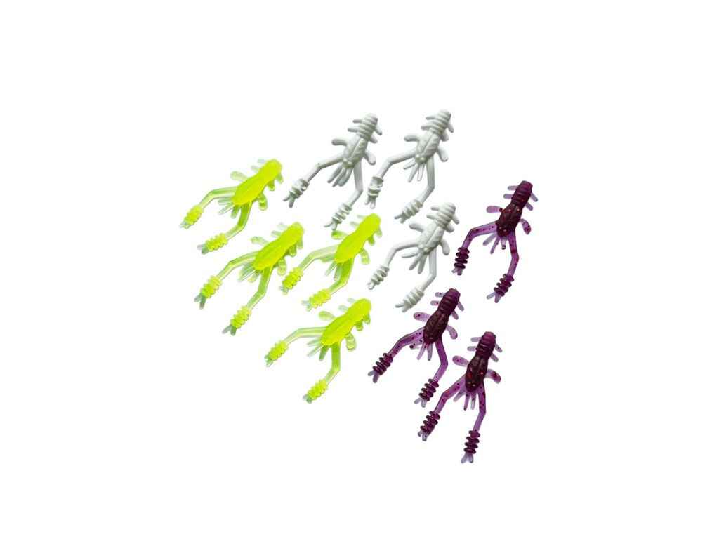 Силіконова приманка RingShrimp 1,6 mix 1 (10шт/уп) плаваюча ТМ HARPOON Силіконова приманка RingShrimp 1,6 mix 1 (10шт/уп) плаваюча ТМ HARPOON