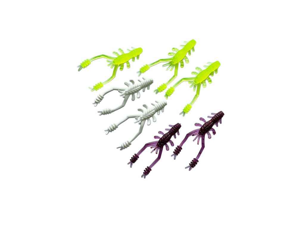 Силіконова приманка RingShrimp 2,2 mix 1 (7шт/уп) плаваюча ТМ HARPOON Силіконова приманка RingShrimp 2,2 mix 1 (7шт/уп) плаваюча ТМ HARPOON