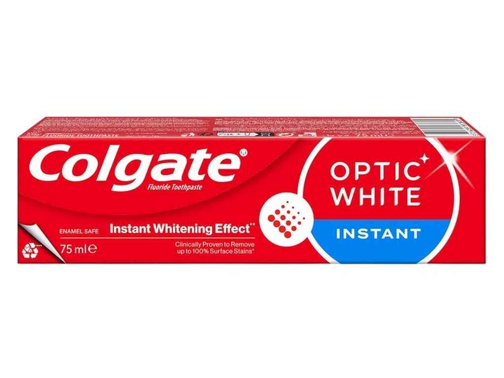 Зубна паста 75мл Optic White Миттєве Відбілювання ТМ COLGATE Зубна паста 75мл Optic White Миттєве Відбілювання ТМ COLGATE