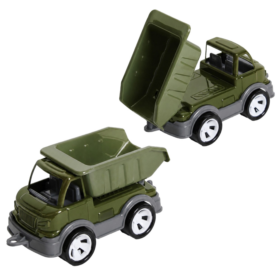 Дитяча іграшка вантажівка "Mini Matik" 002/2BMS(Khaki) пластик, 13,5 см Дитяча іграшка вантажівка "Mini Matik" 002/2BMS(Khaki) пластик, 13,5 см