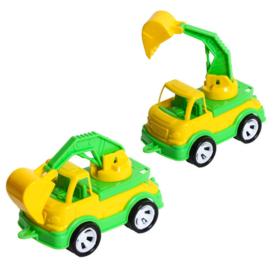 Детский экскаватор "Mini Matik" 002/4BMS(Yellow) подвижная стрела, 13,5 см Детский экскаватор "Mini Matik" 002/4BMS(Yellow) подвижная стрела, 13,5 см