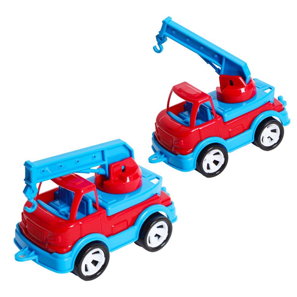 Дитяча іграшка кран "Mini Matik" 002/5BMS(Red) рухлива стріла крана, 13,5 см Дитяча іграшка кран "Mini Matik" 002/5BMS(Red) рухлива стріла крана, 13,5 см