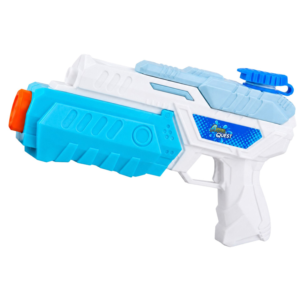 Дитячий водяний пістолет DHOWG10294(White-Blue) пластик, 22 см Дитячий водяний пістолет DHOWG10294(White-Blue) пластик, 22 см