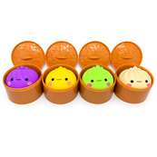 Іграшка антистрес-сюрприз Хінкалі CX-270 серії Squishy Delicious, 5,5 см. Зображення №2 Іграшка антистрес-сюрприз Хінкалі CX-270 серії Squishy Delicious, 5,5 см. Зображення №2