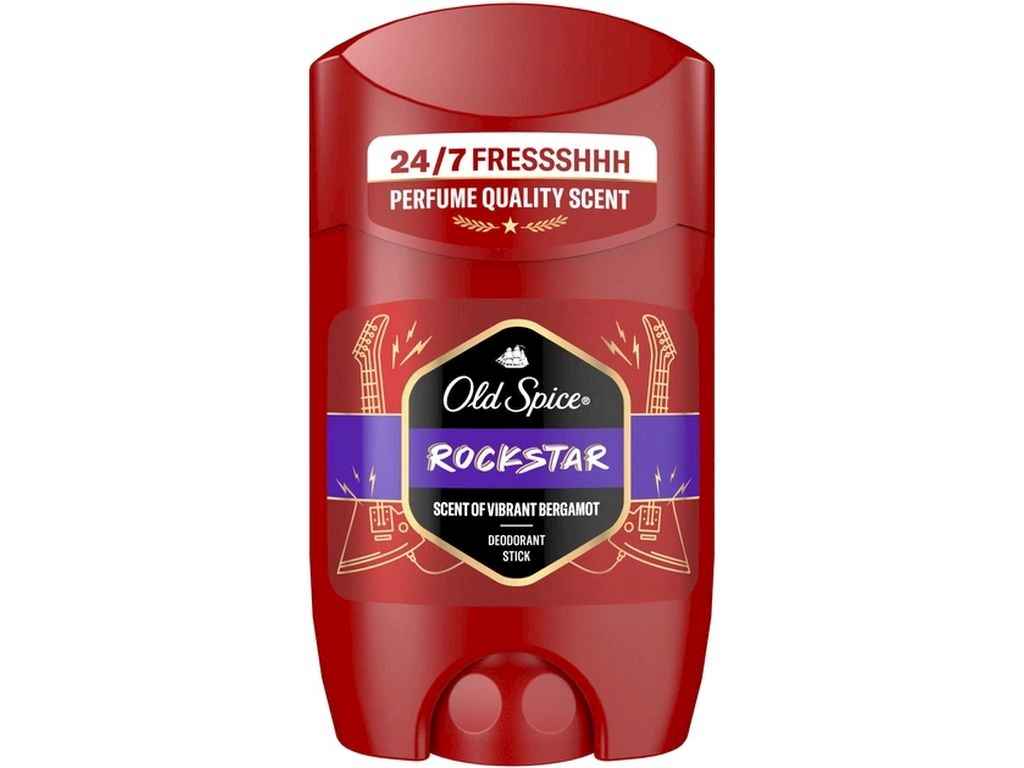 Антиперспірант твердий 50мл Rockstar ТМ OLD SPICE Антиперспірант твердий 50мл Rockstar ТМ OLD SPICE