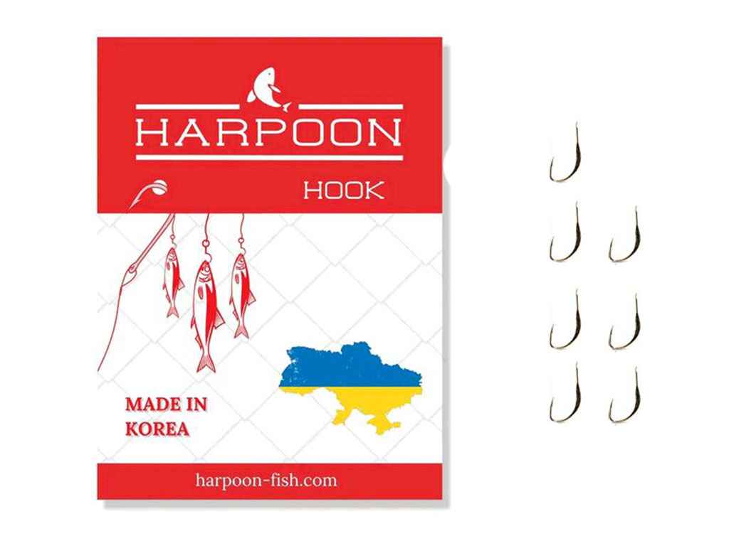 Гачок для мирної риби AJI DOUSKI GOLD №8 (7 шт/уп) ТМ HARPOON Гачок для мирної риби AJI DOUSKI GOLD №8 (7 шт/уп) ТМ HARPOON