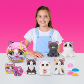 Интерактивный игровой набор-сюрприз Игривые котята Pets & Robo Alive S2 9568, 10 разных звуков. Изображение №4 Интерактивный игровой набор-сюрприз Игривые котята Pets & Robo Alive S2 9568, 10 разных звуков. Изображение №4