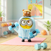 Коллекционная мягкая игрушка с кольцом Миньоны Pop Top 52Toys 25ZB301XHRTJ001 серии Bob & Tim. Изображение №7 Коллекционная мягкая игрушка с кольцом Миньоны Pop Top 52Toys 25ZB301XHRTJ001 серии Bob & Tim. Изображение №7