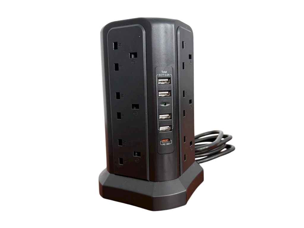 Мережевий подовжувач HAFINO XT-E3211 з USB та USB-C арт.121 ТМAmazon Мережевий подовжувач HAFINO XT-E3211 з USB та USB-C арт.121 ТМAmazon