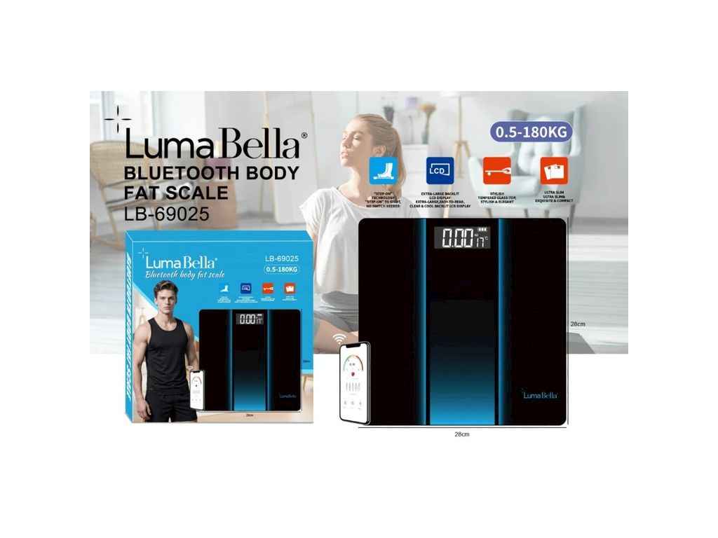 Ваги підлогові 180кг LB-69025 ТМ LUMABELLA Ваги підлогові 180кг LB-69025 ТМ LUMABELLA